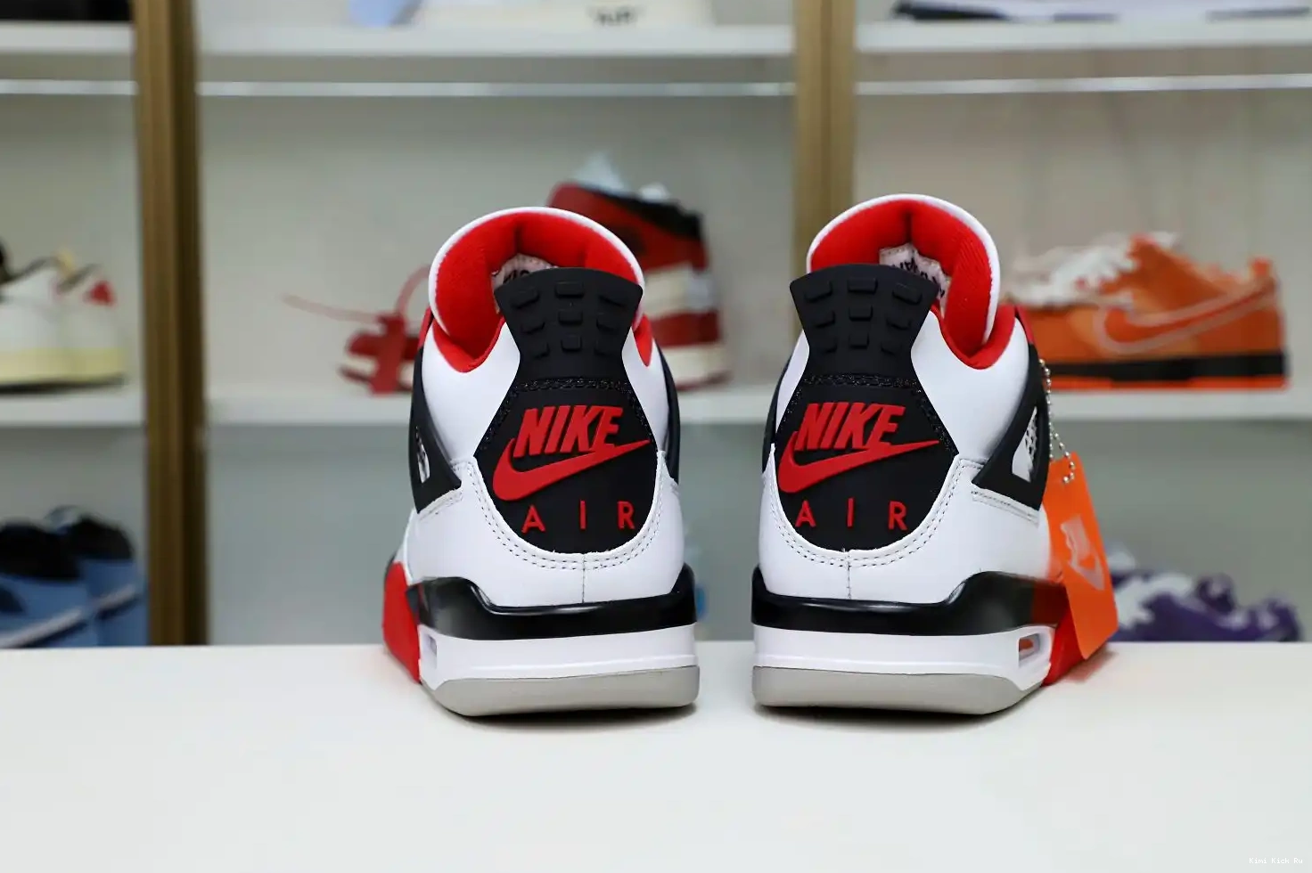 RETRO 4 RED' 'FIRE JORDAN 2012 Kimikick AIR 0728